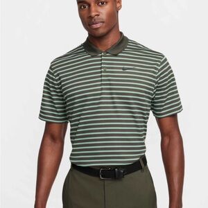 Nike Dri-FIT Victory Striped Golf Polo – Men’s Medium